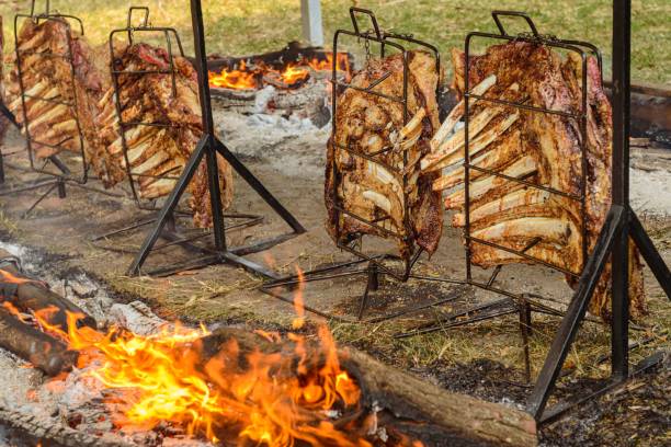 Ritual del Fuego en el Asado