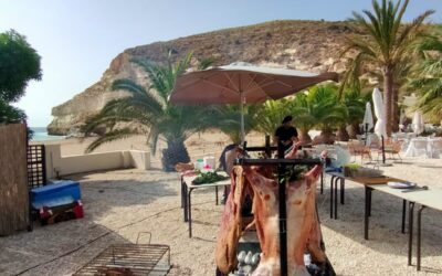 Catering de Asado Argentino en la Playa: El Fuego Gaucho junto al Mar