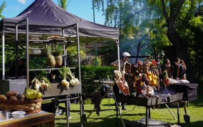 Cómo es una boda en Mallorca con asado argentino al atardecer