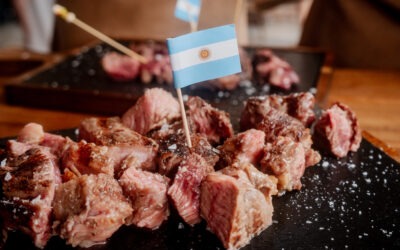 Menú Picoteo argentino para eventos de pie