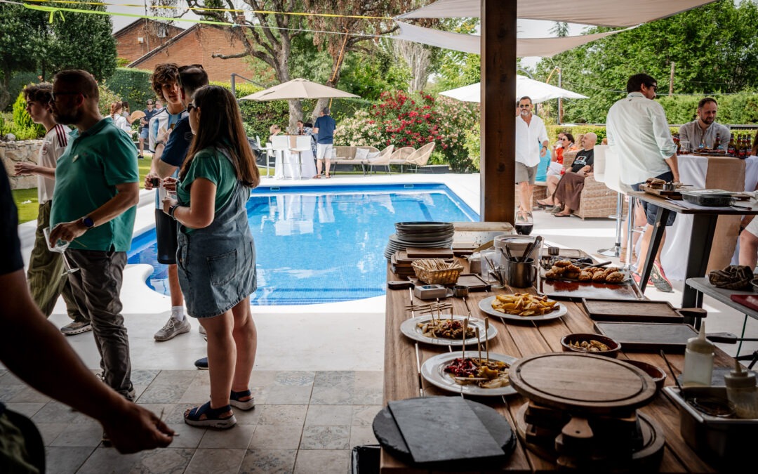 Aniversario de pareja con asado argentino en Madrid