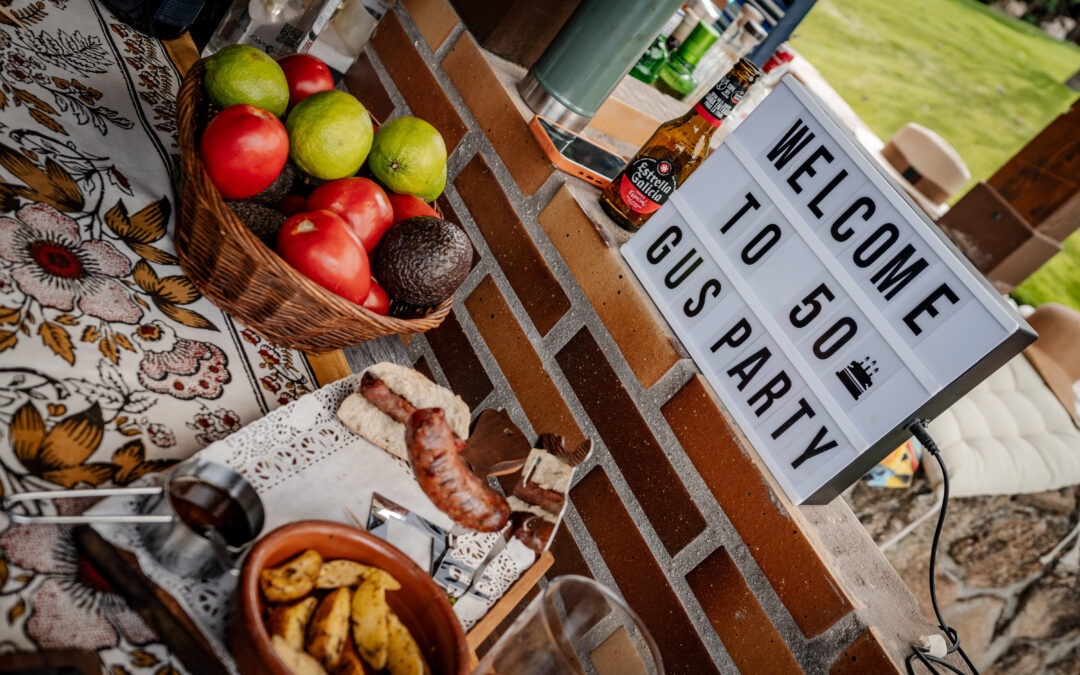 Asado argentino para cumpleaños en Madrid